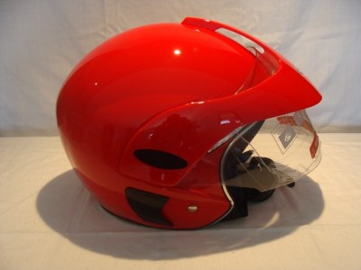 Kask otwarty z daszkiem, cross, motorower, quad, skuter
